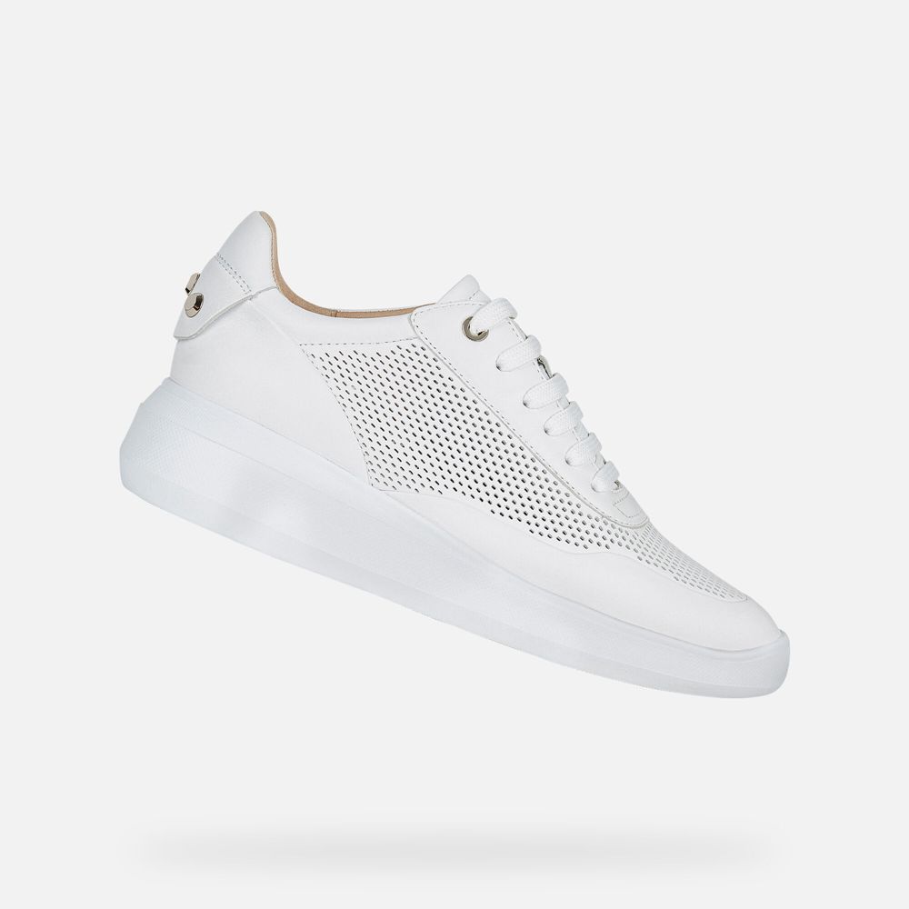 Tenis Geox Senhora Branco - Rubidia - CNRFM2159